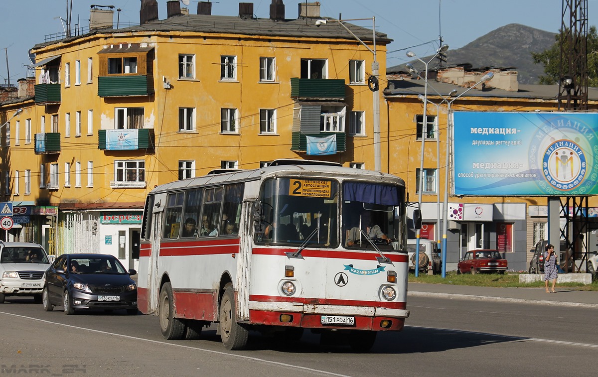 Восточно-Казахстанская область, ЛАЗ-695Н № 151 PDA 16