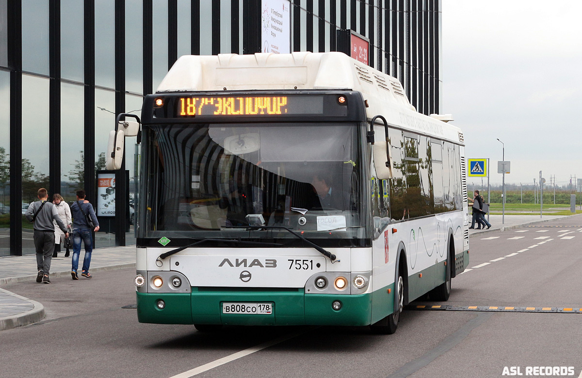 Санкт-Петербург, ЛиАЗ-5292.71 № 7551