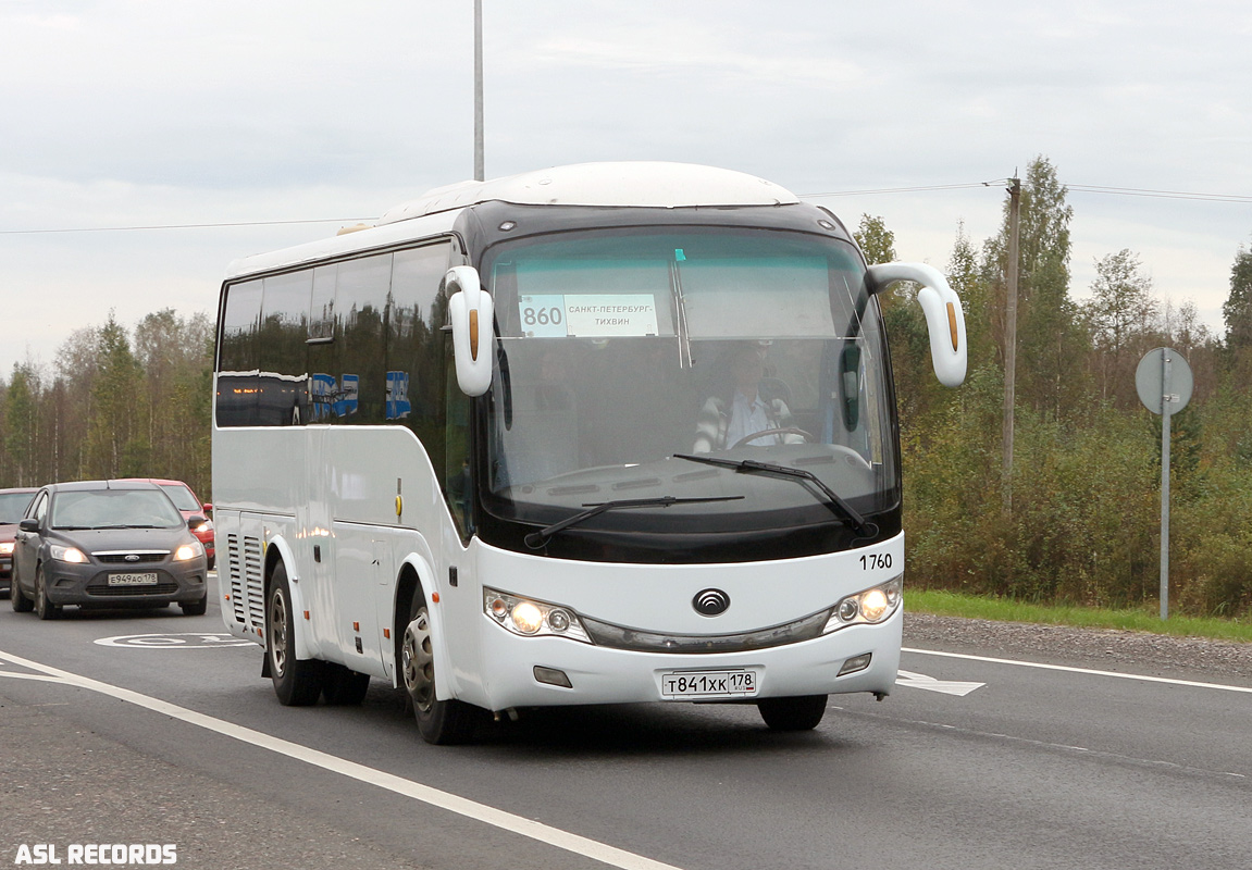 Санкт-Петербург, Yutong ZK6899HA № n760