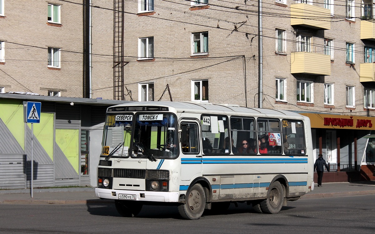 Томская область, ПАЗ-32054 № О 590 УЕ 70