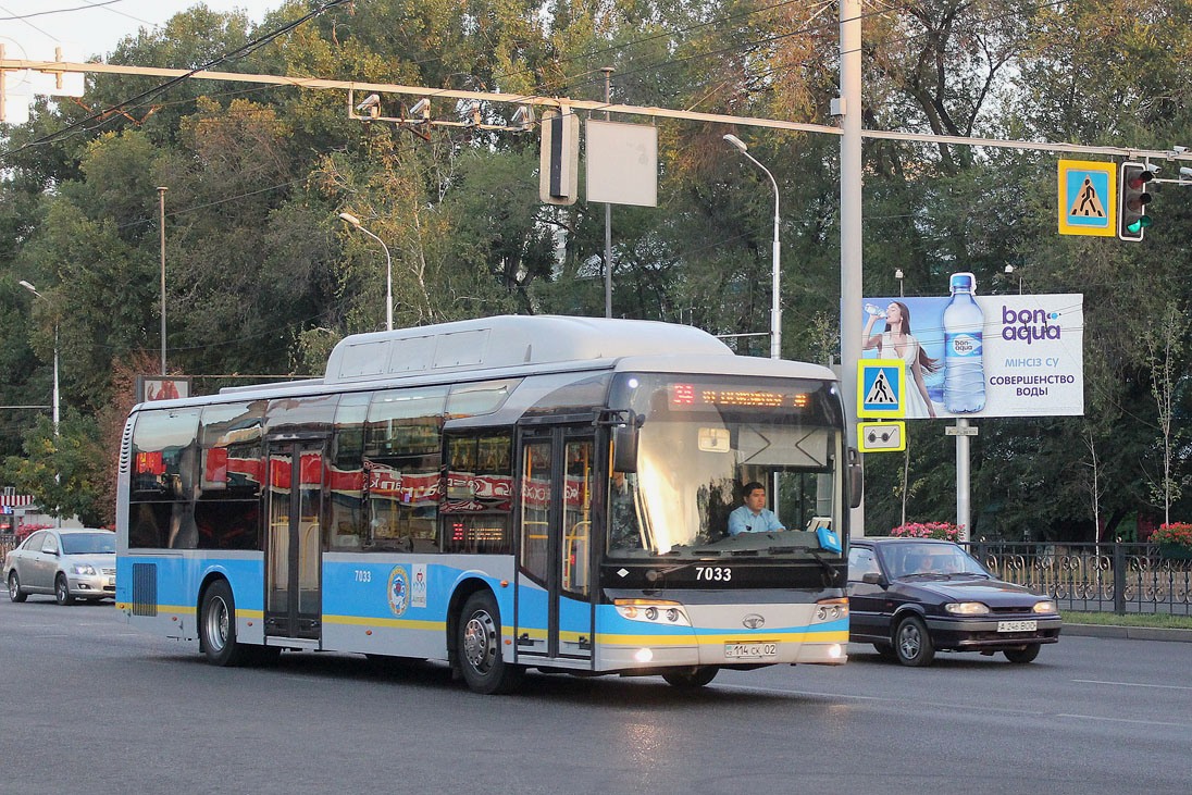 Алматы, Guilin Daewoo GDW6126CNG (СемАЗ) № 7033