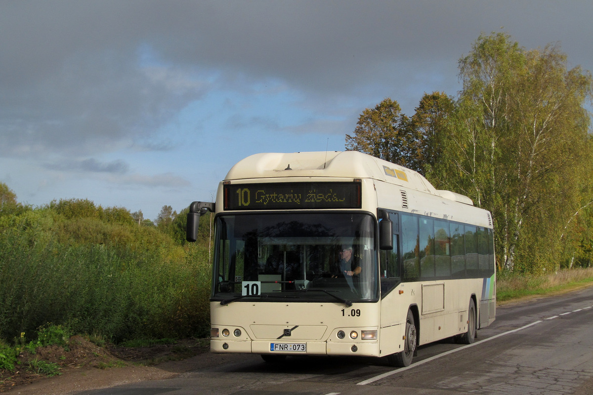 Литва, Volvo 7000Ü CNG № 1409