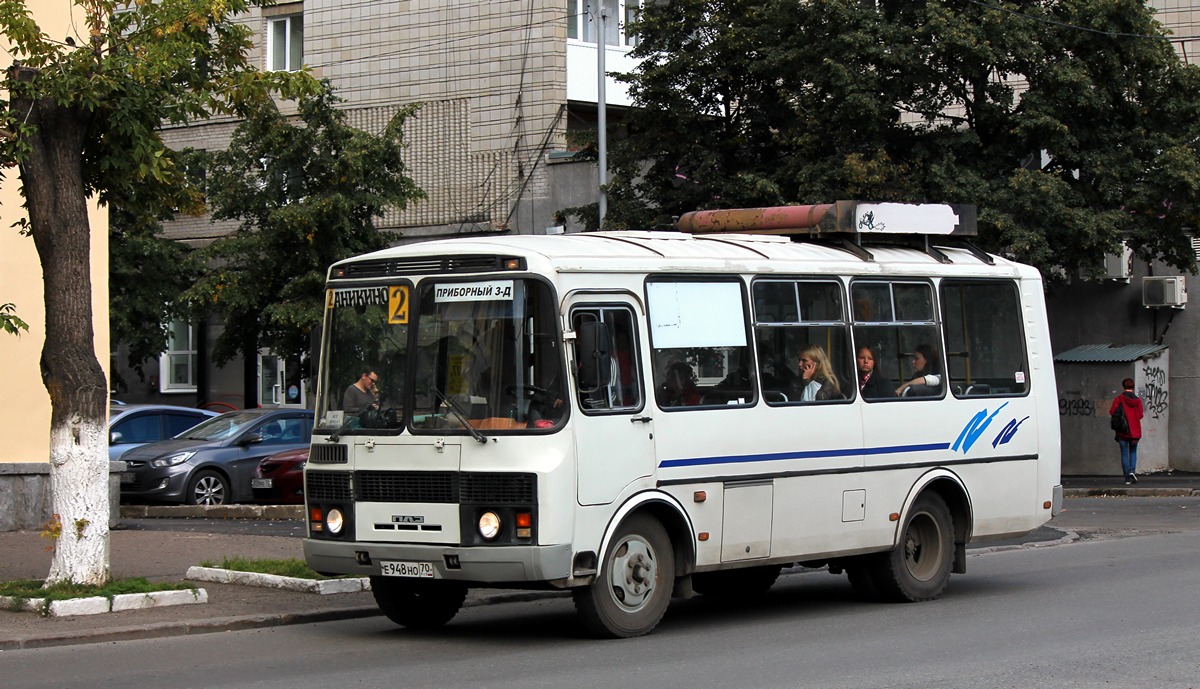 Томская область, ПАЗ-32054 № Е 948 НО 70