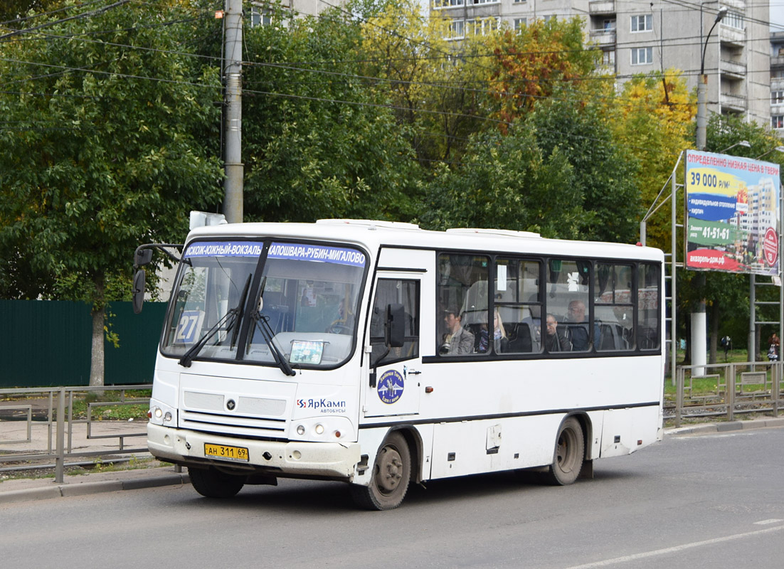 Тверская область, ПАЗ-320402-05 № АН 311 69