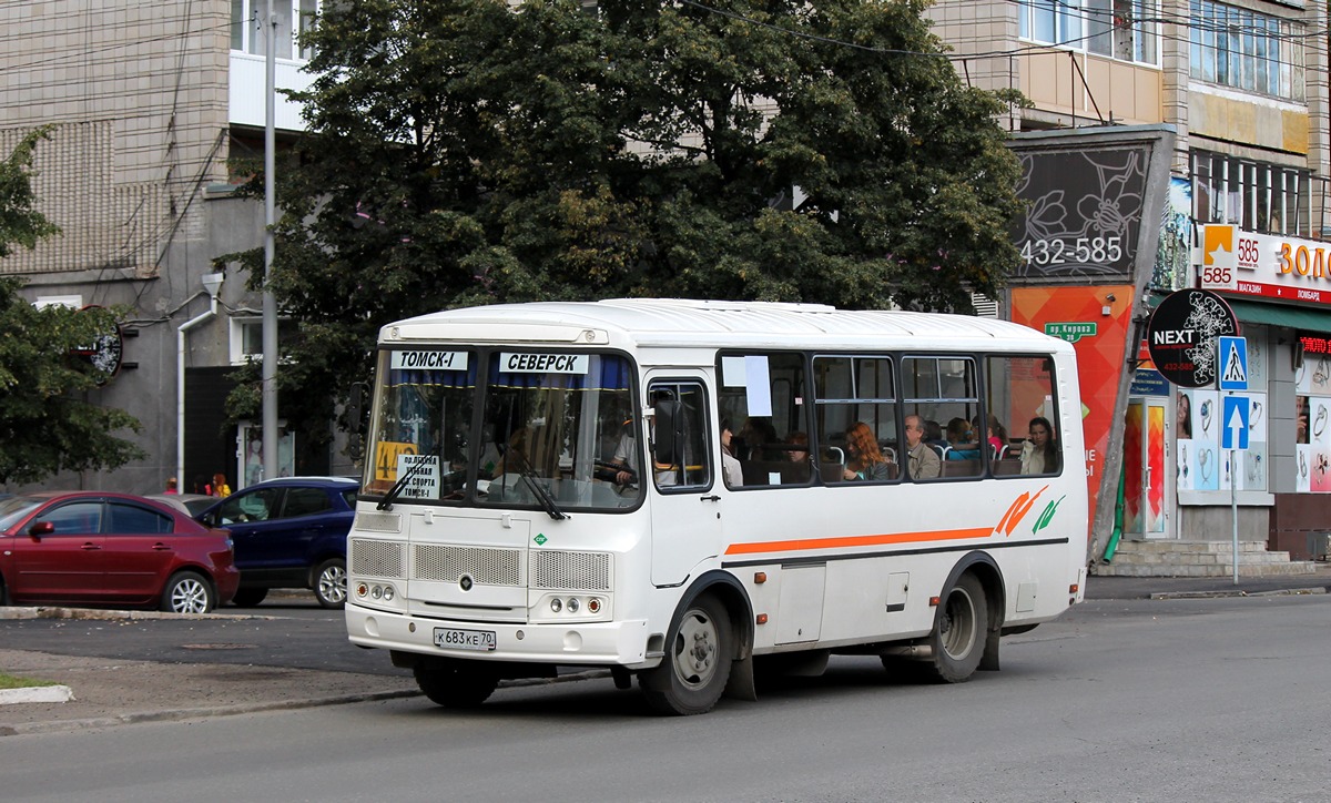 Томская область, ПАЗ-32054 № К 683 КЕ 70