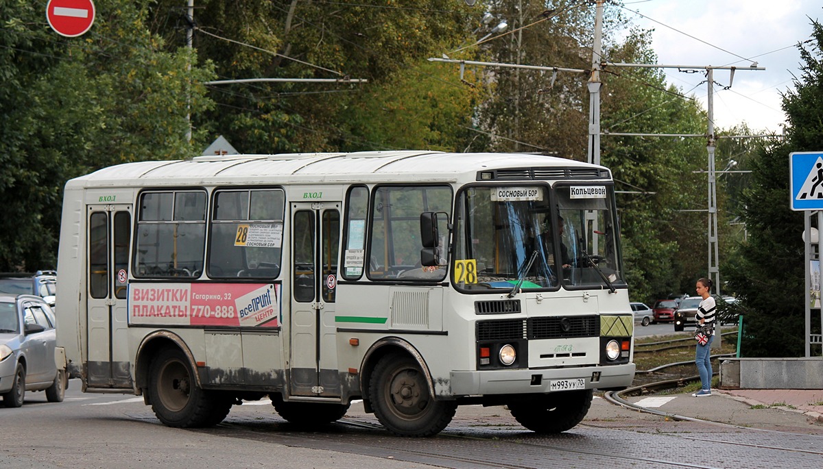 Томская область, ПАЗ-32054 № М 993 УУ 70