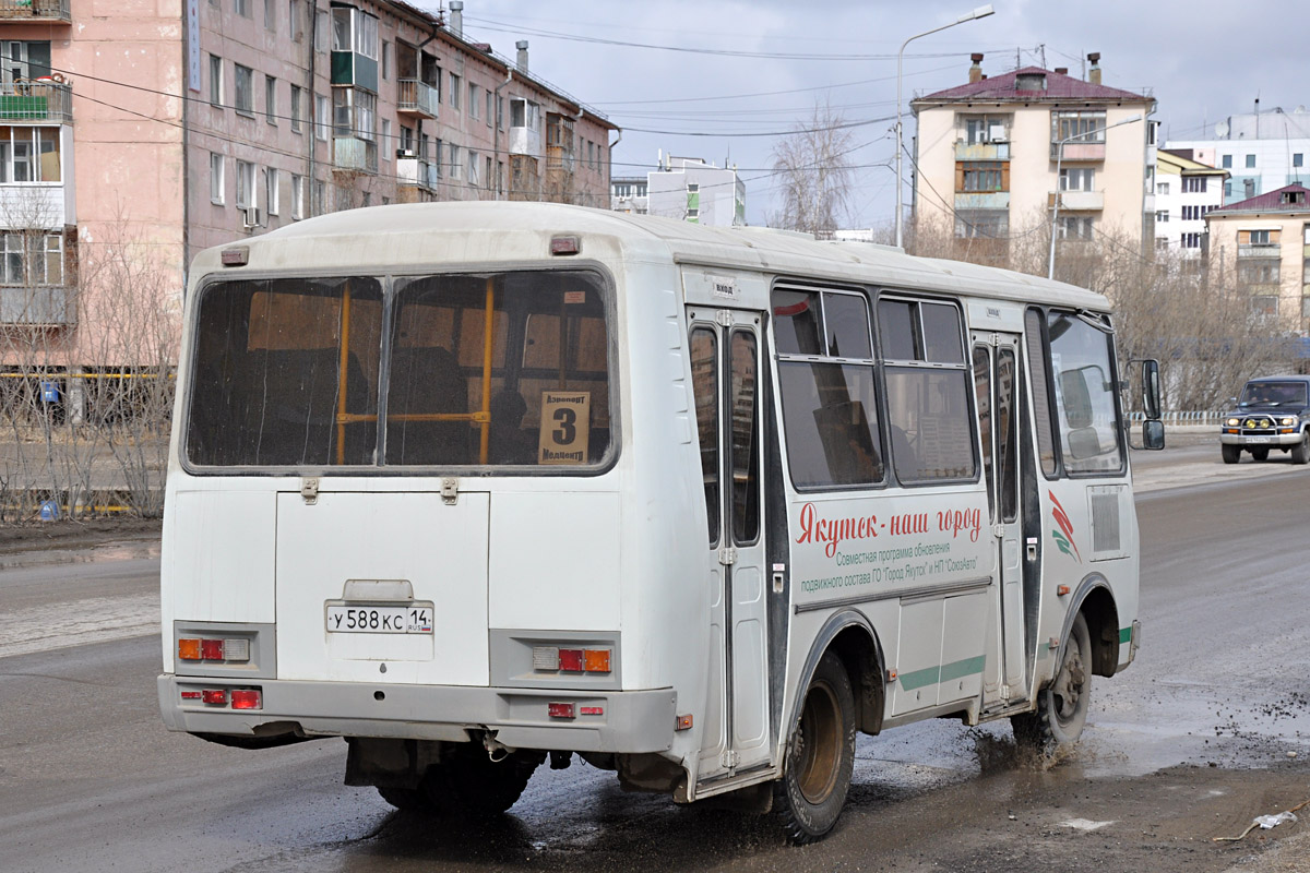 Саха (Якутія), ПАЗ-32054 № У 588 КС 14