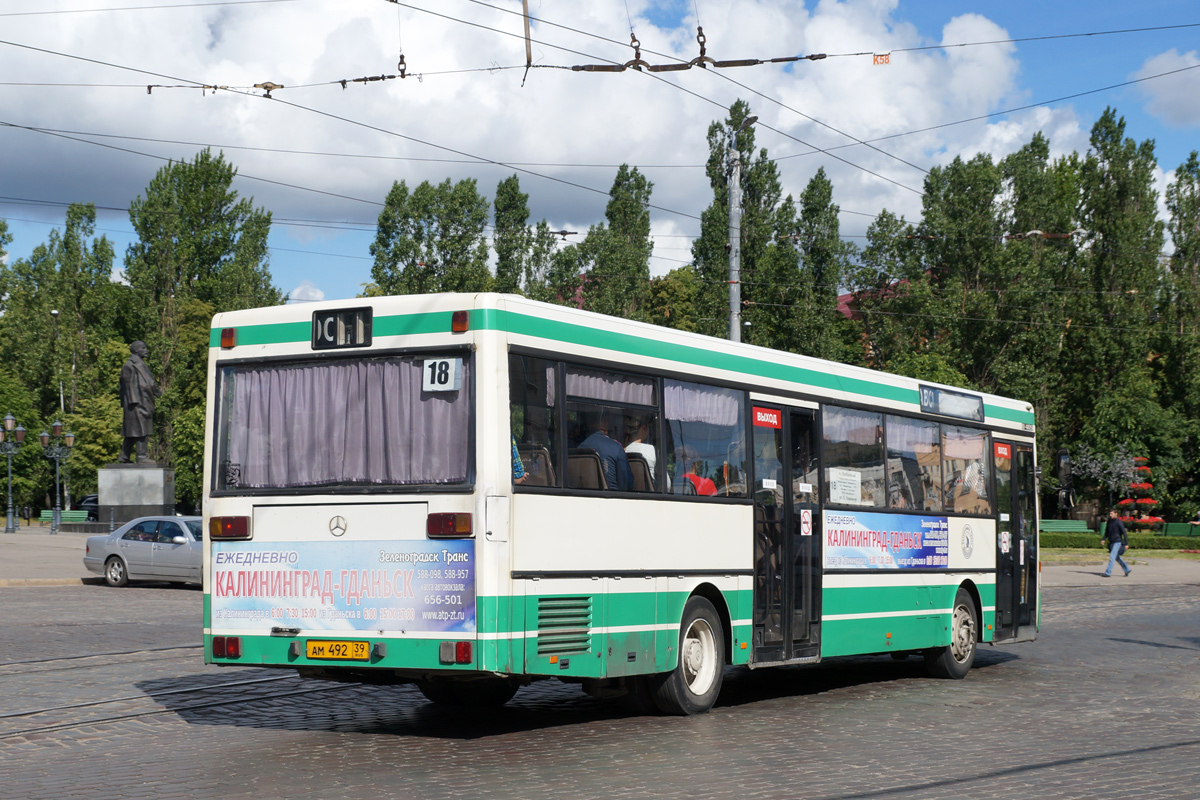 Obwód królewiecki, Mercedes-Benz O405 Nr АМ 492 39