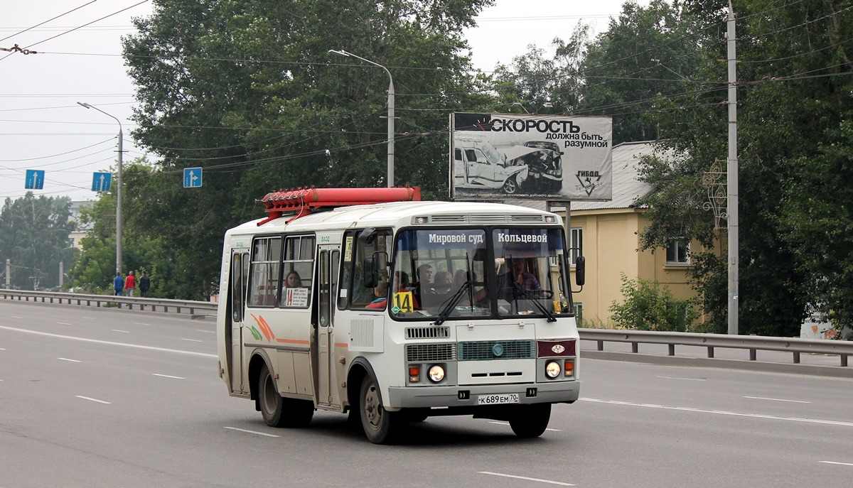 Томская область, ПАЗ-32054 № К 689 ЕМ 70