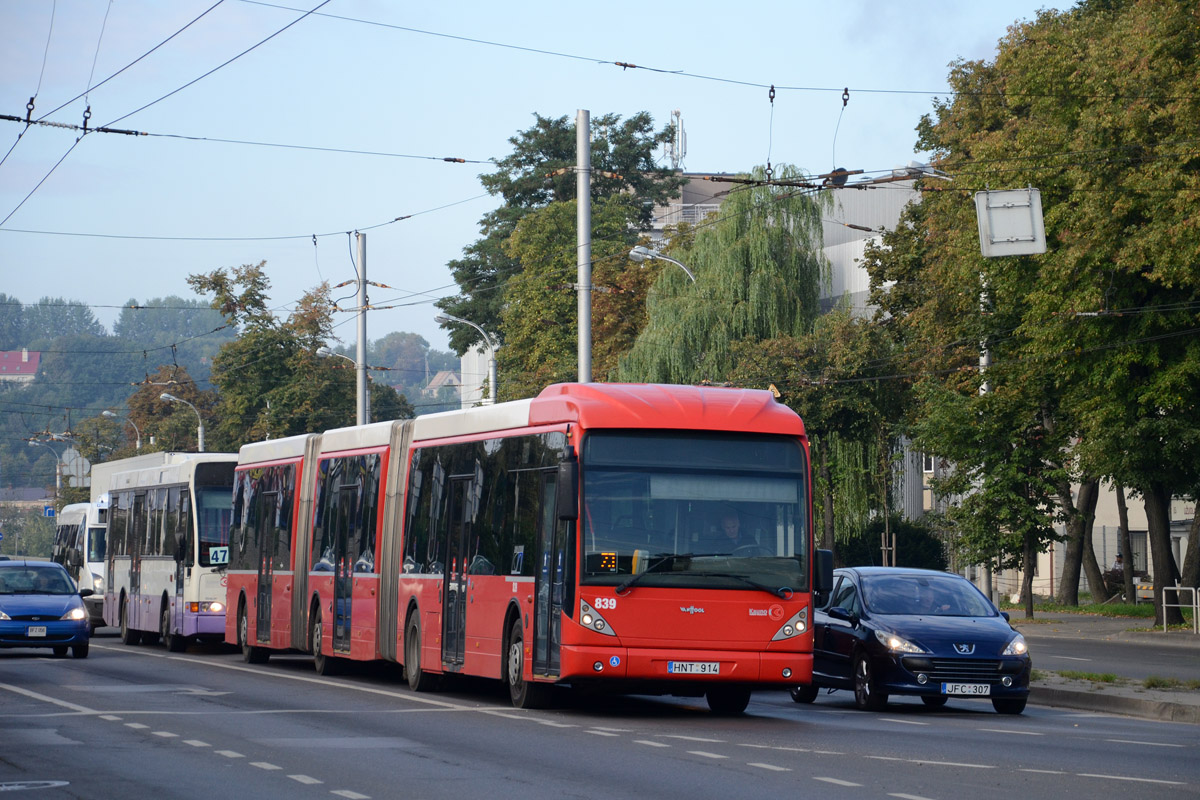 Lithuania, Van Hool New AGG300 # 839