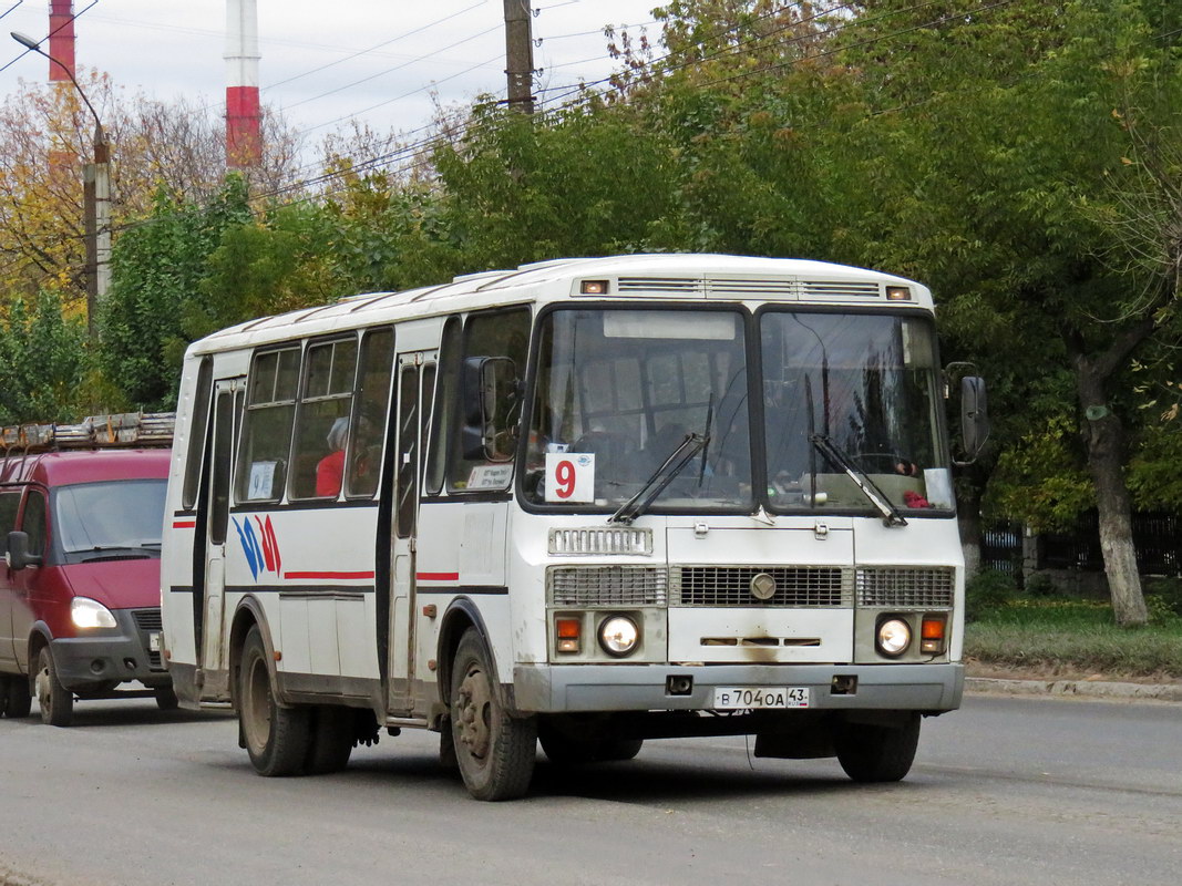 Кировская область, ПАЗ-4234 № В 704 ОА 43