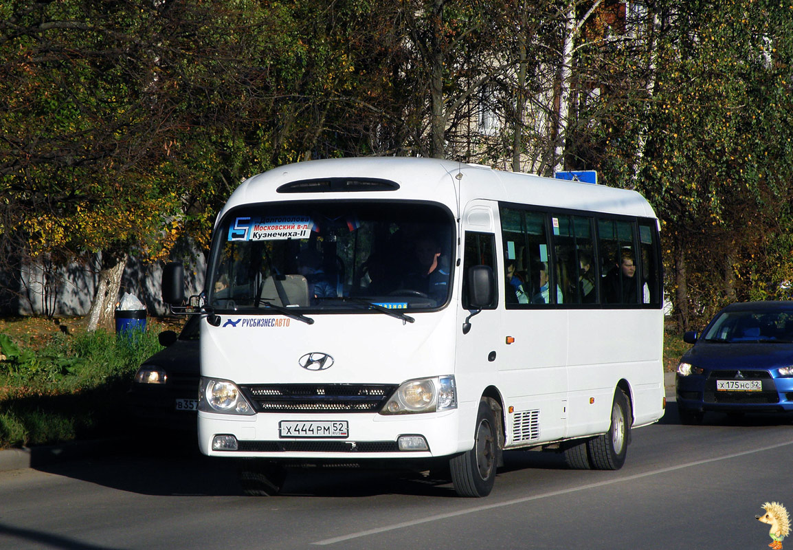 Нижегородская область, Hyundai County Kuzbass № Х 444 РМ 52