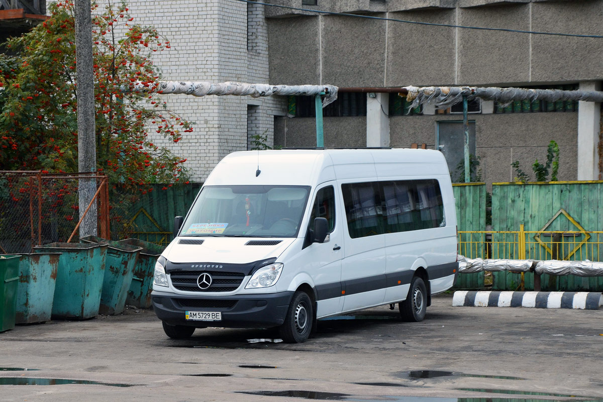 Житомирская область, Mercedes-Benz Sprinter W906 316CDI № AM 5729 BE