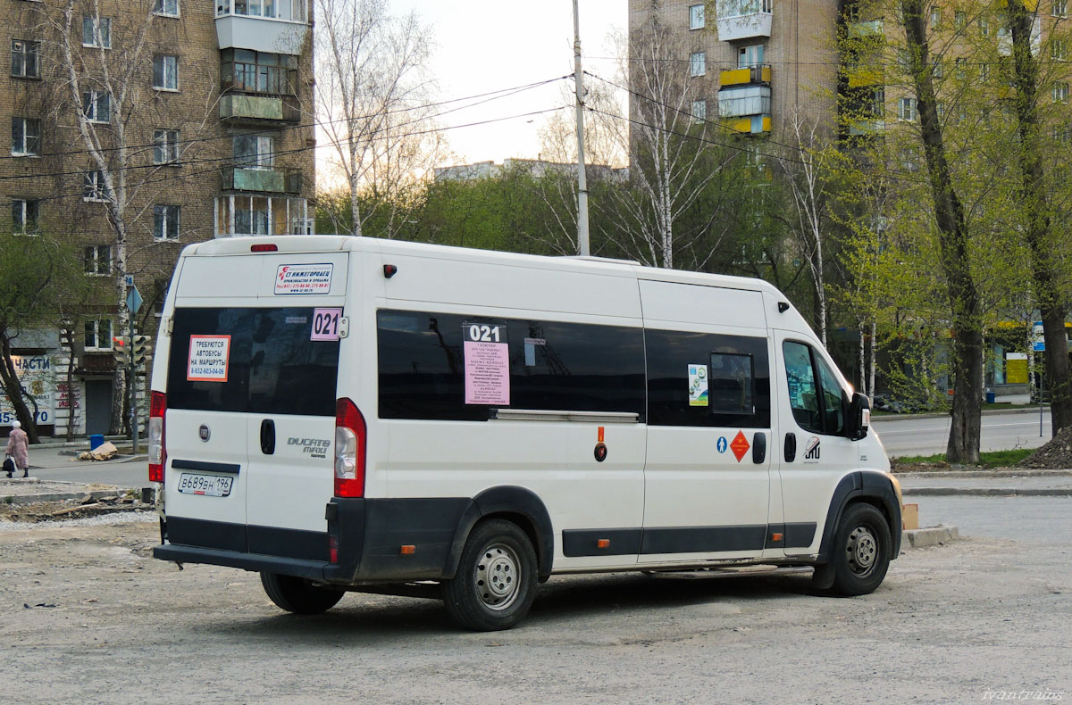 Свердловская область, Нижегородец-FST613 (FIAT Ducato) № В 689 ВН 196