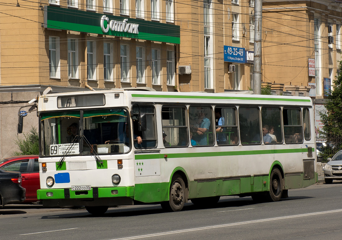 Омская вобласць, ЛиАЗ-5256.45 № С 222 СО 55