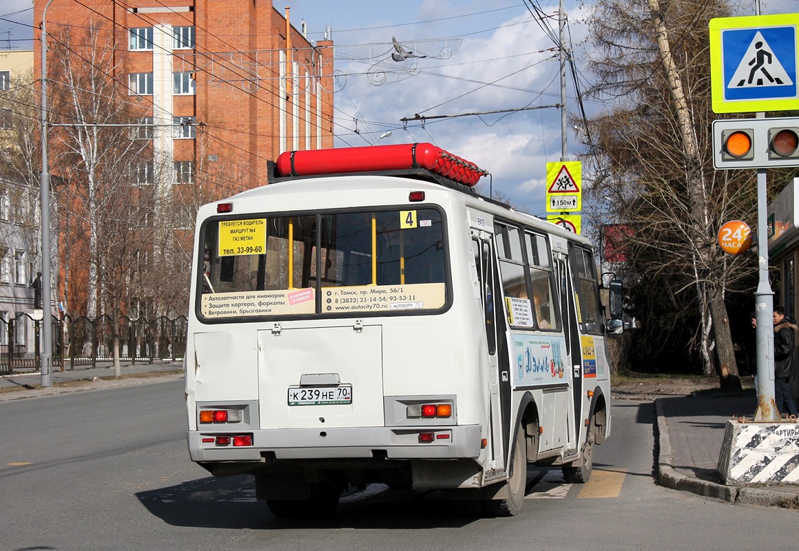 Томская область, ПАЗ-32054 № К 239 НЕ 70