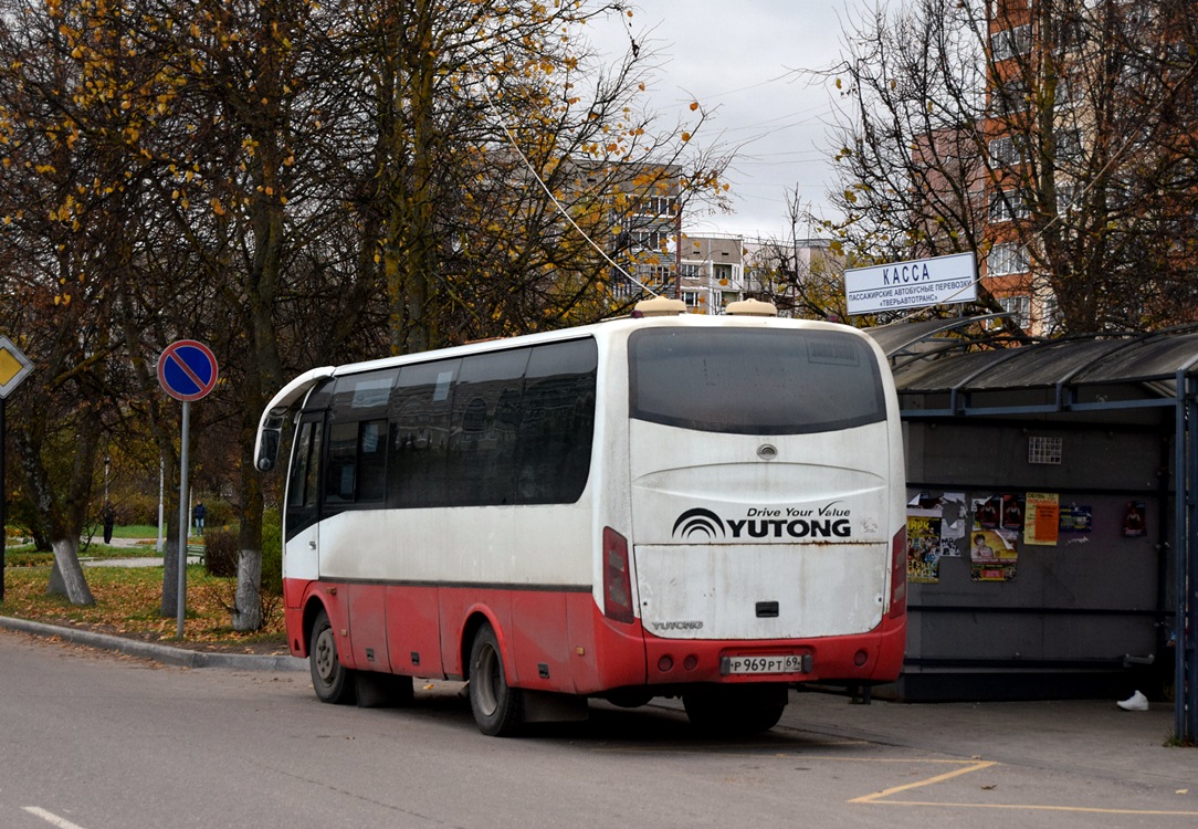 Тверская область, Yutong ZK6737D № Р 969 РТ 69