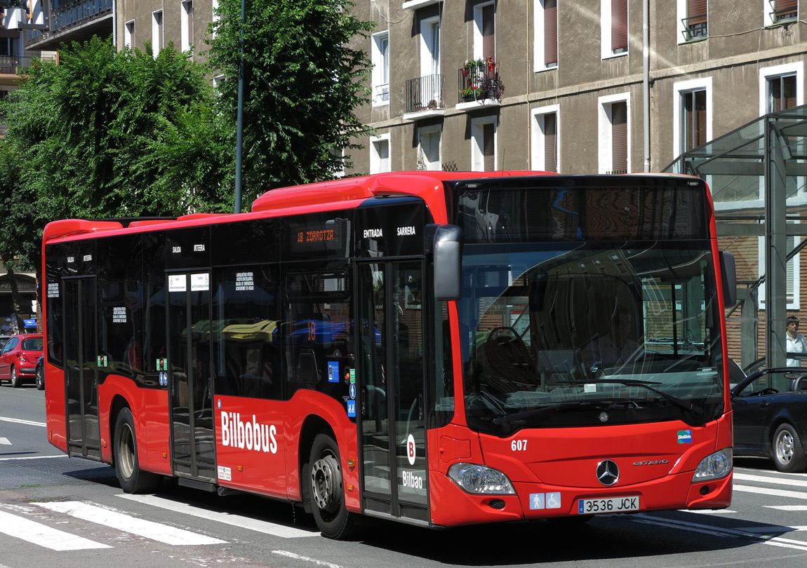 Испания, Mercedes-Benz Citaro C2 № 607