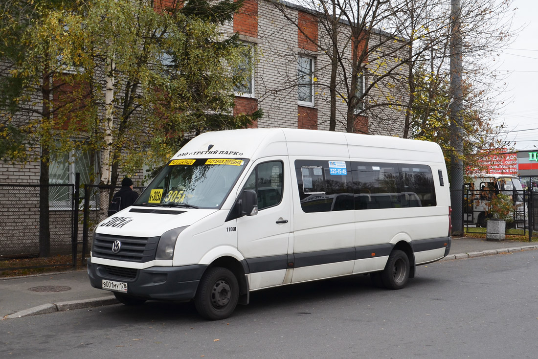 Санкт-Петербург, БТД-2219 (Volkswagen Crafter) № В 001 МУ 178