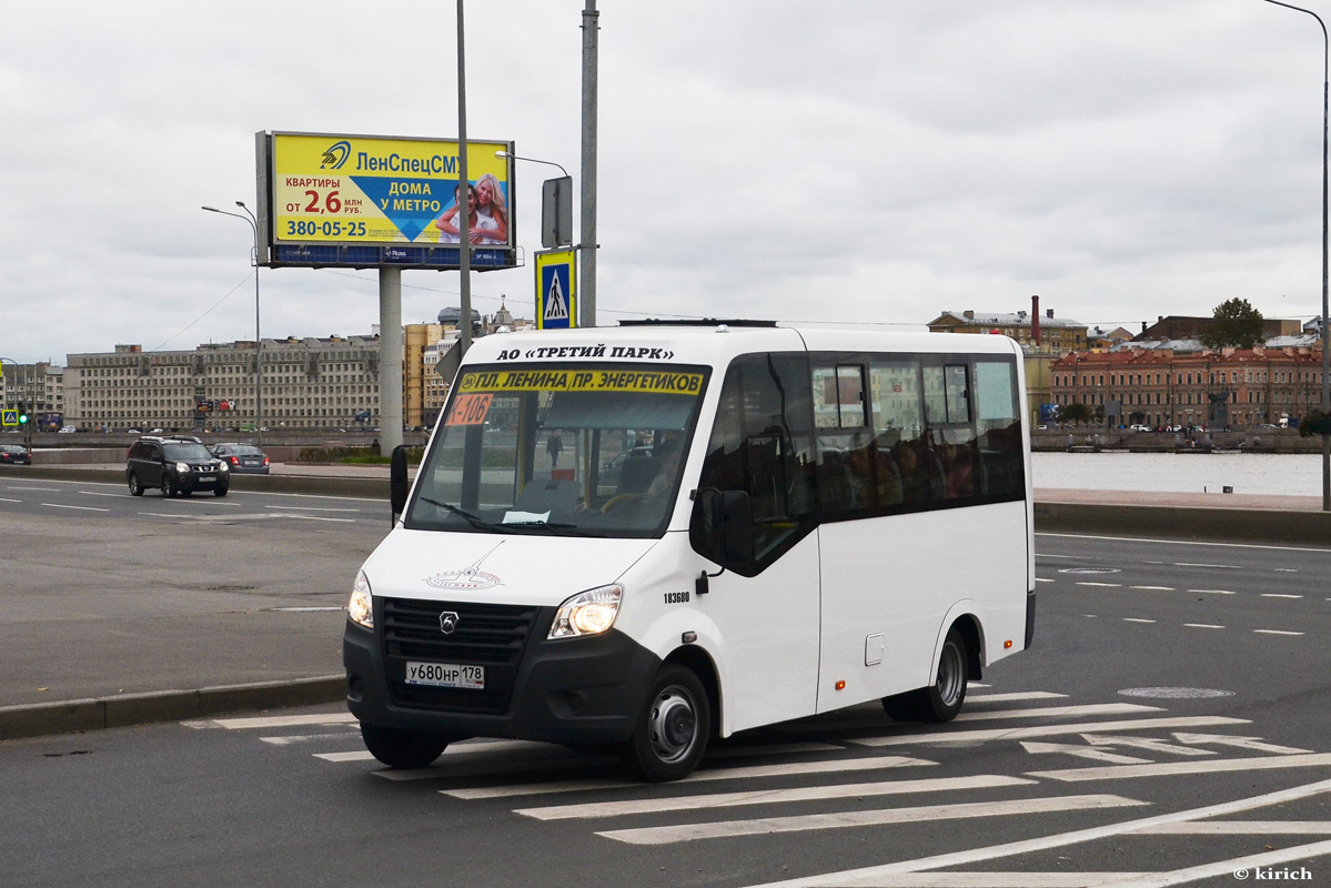 Санкт-Петербург, ГАЗ-A64R42 Next № У 680 НР 178