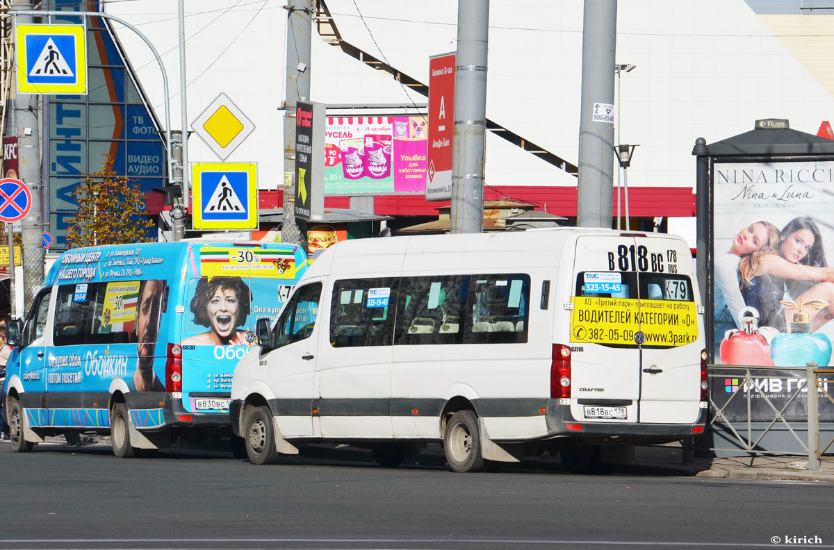 Санкт-Петербург, БТД-2219 (Volkswagen Crafter) № В 818 ВС 178