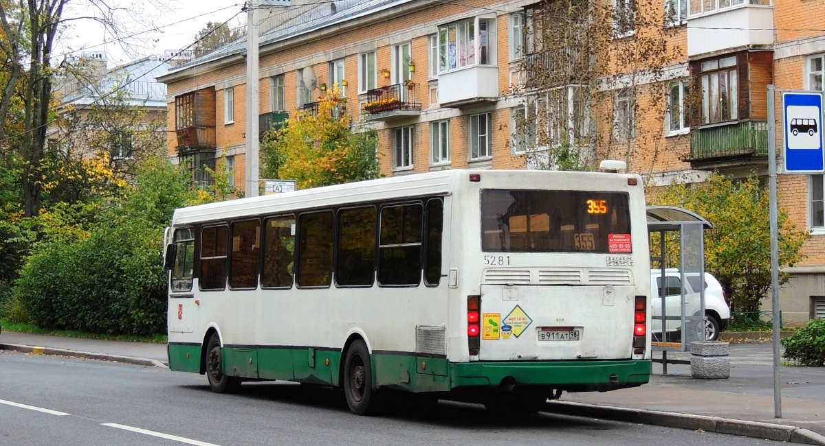 Санкт-Петербург, ЛиАЗ-5256.25 № 5281