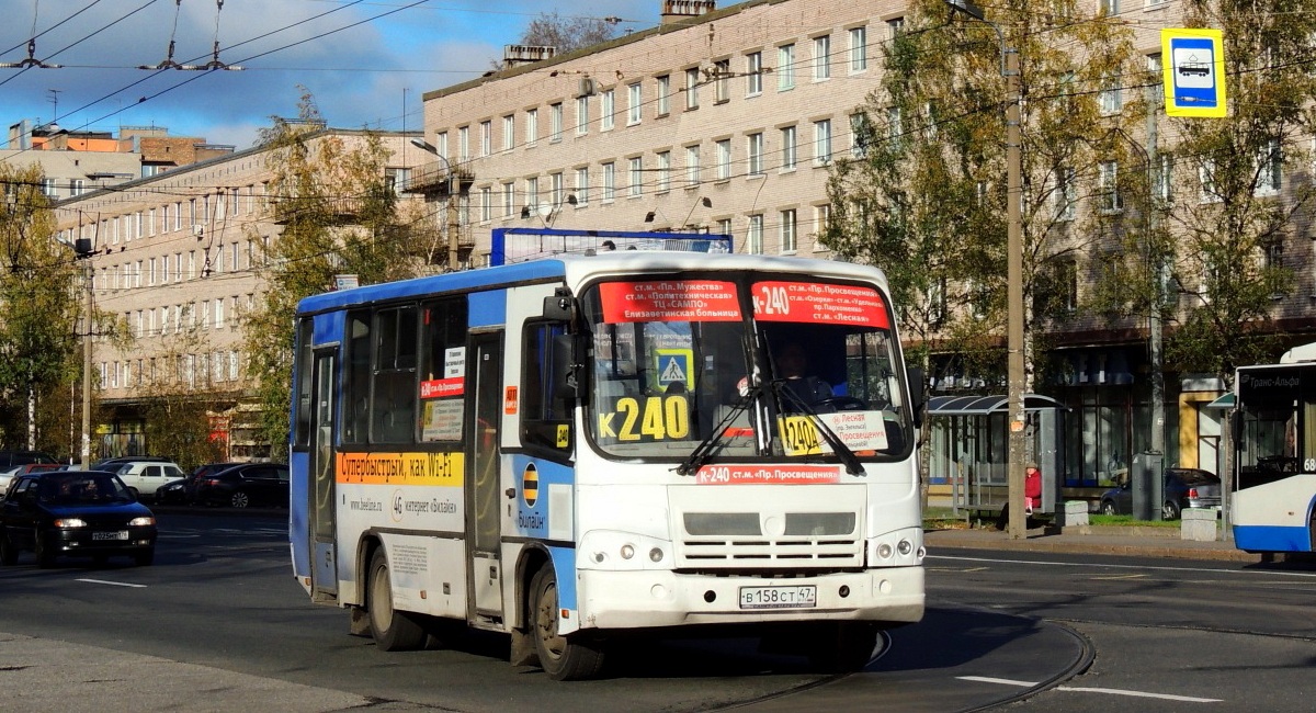 Санкт-Петербург, ПАЗ-320402-05 № 158