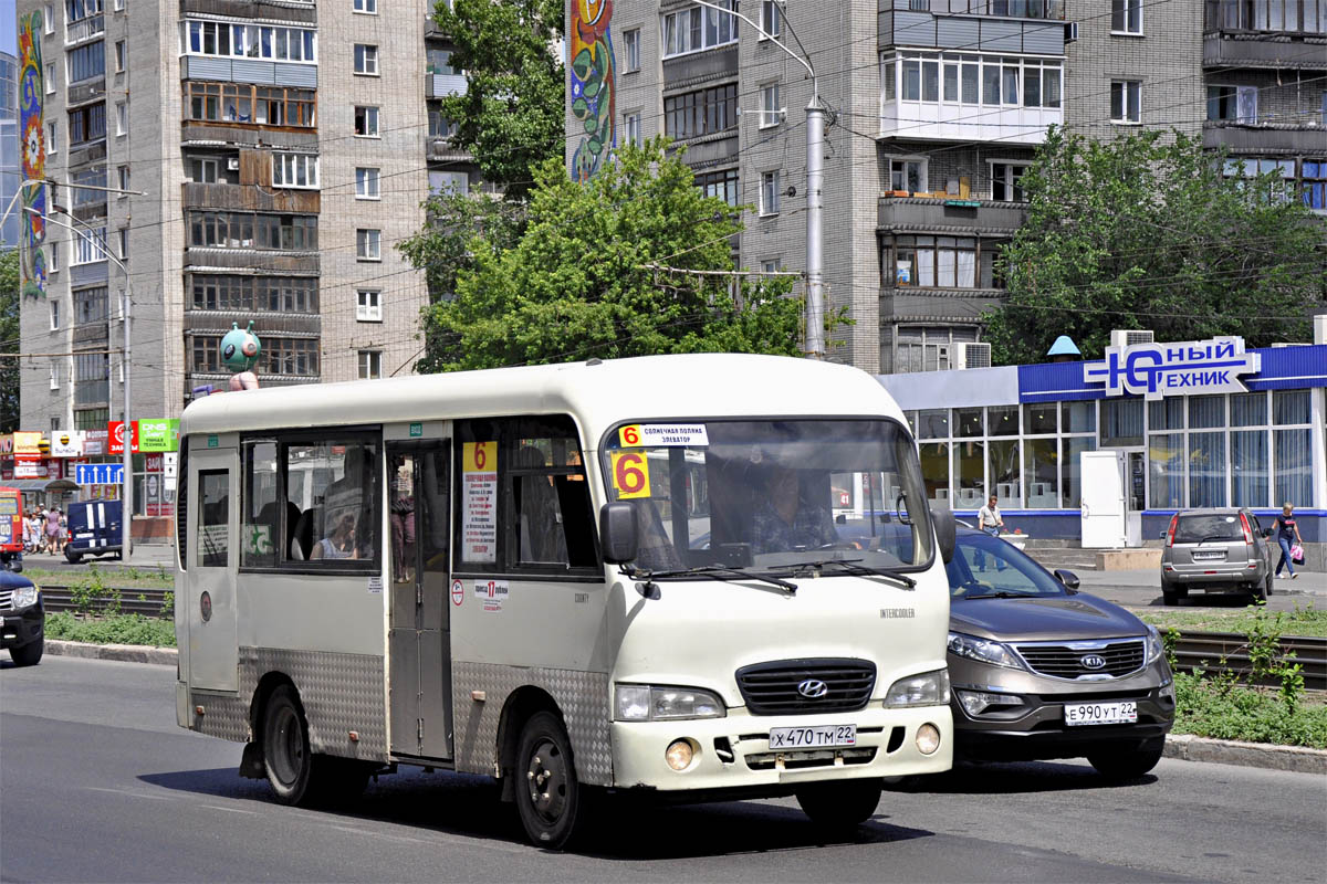 Алтайский край, Hyundai County SWB (РЗГА) № Х 470 ТМ 22