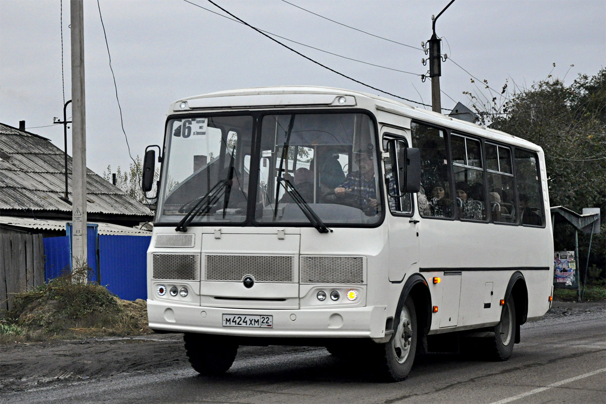 Алтайский край, ПАЗ-32054 № М 424 ХМ 22