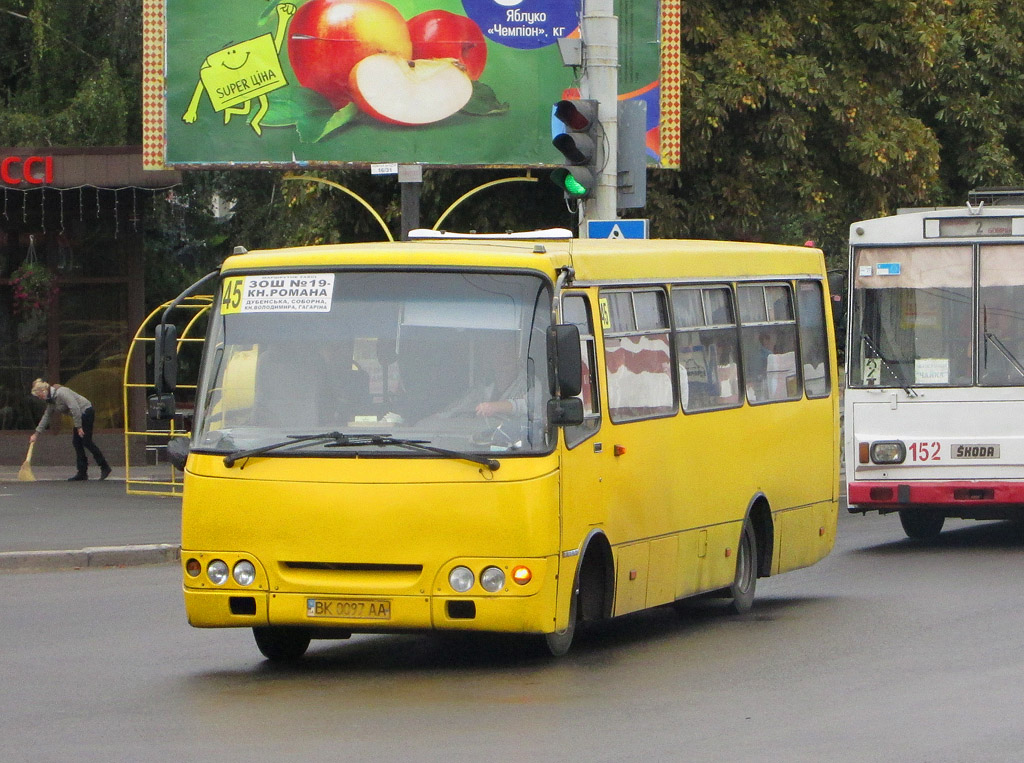 Ровненская область, Богдан А092 (Y99-C39) № BK 0097 AA