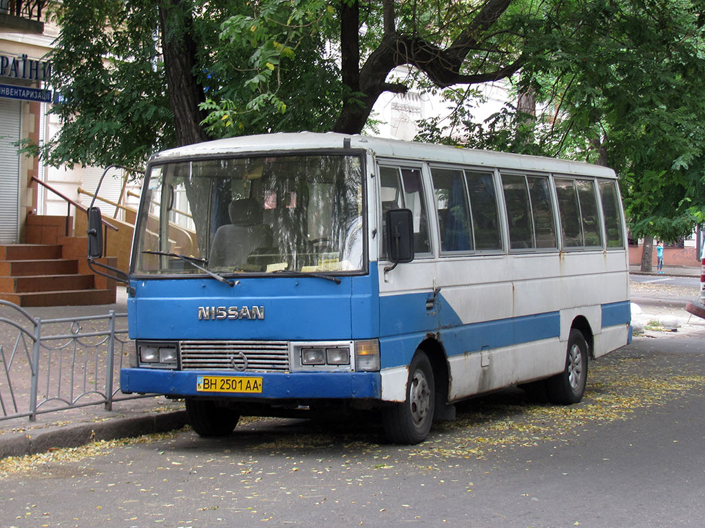 Odessa region, Nissan Civilian W40 Nr. BH 2501 AA