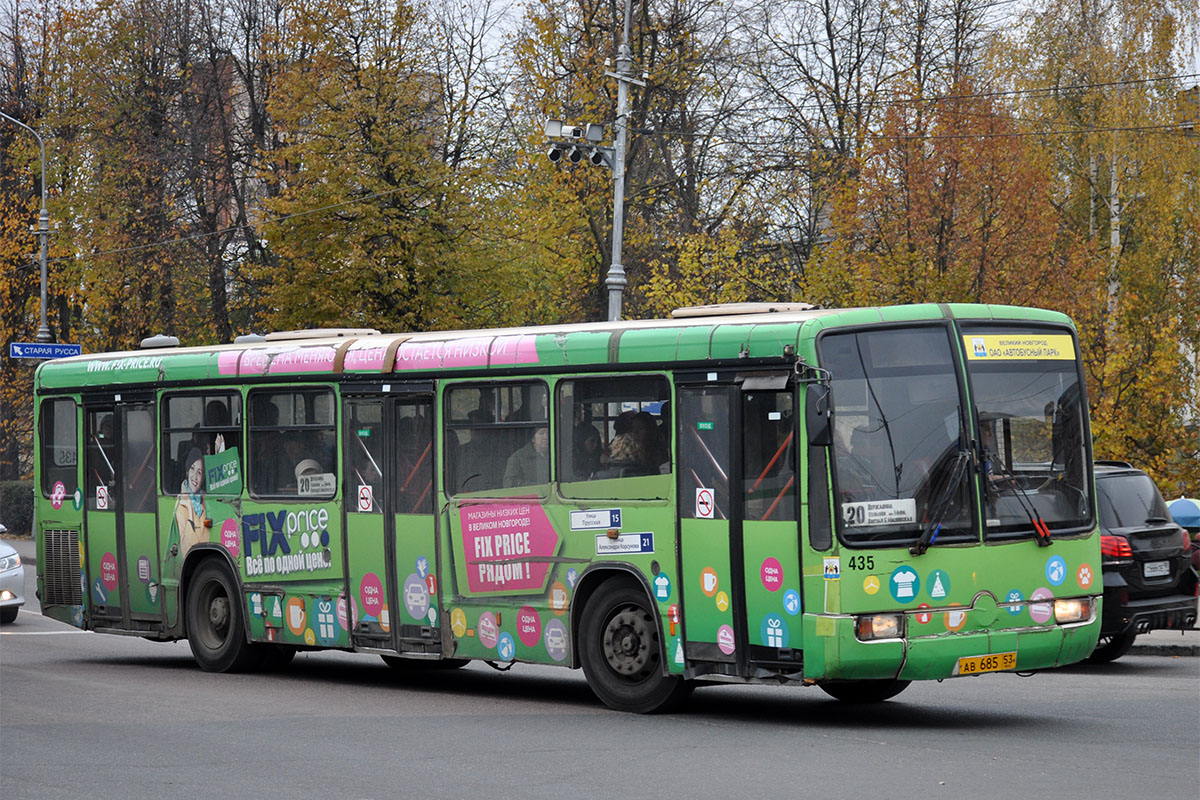 Новгородская область, Mercedes-Benz O345 № 435