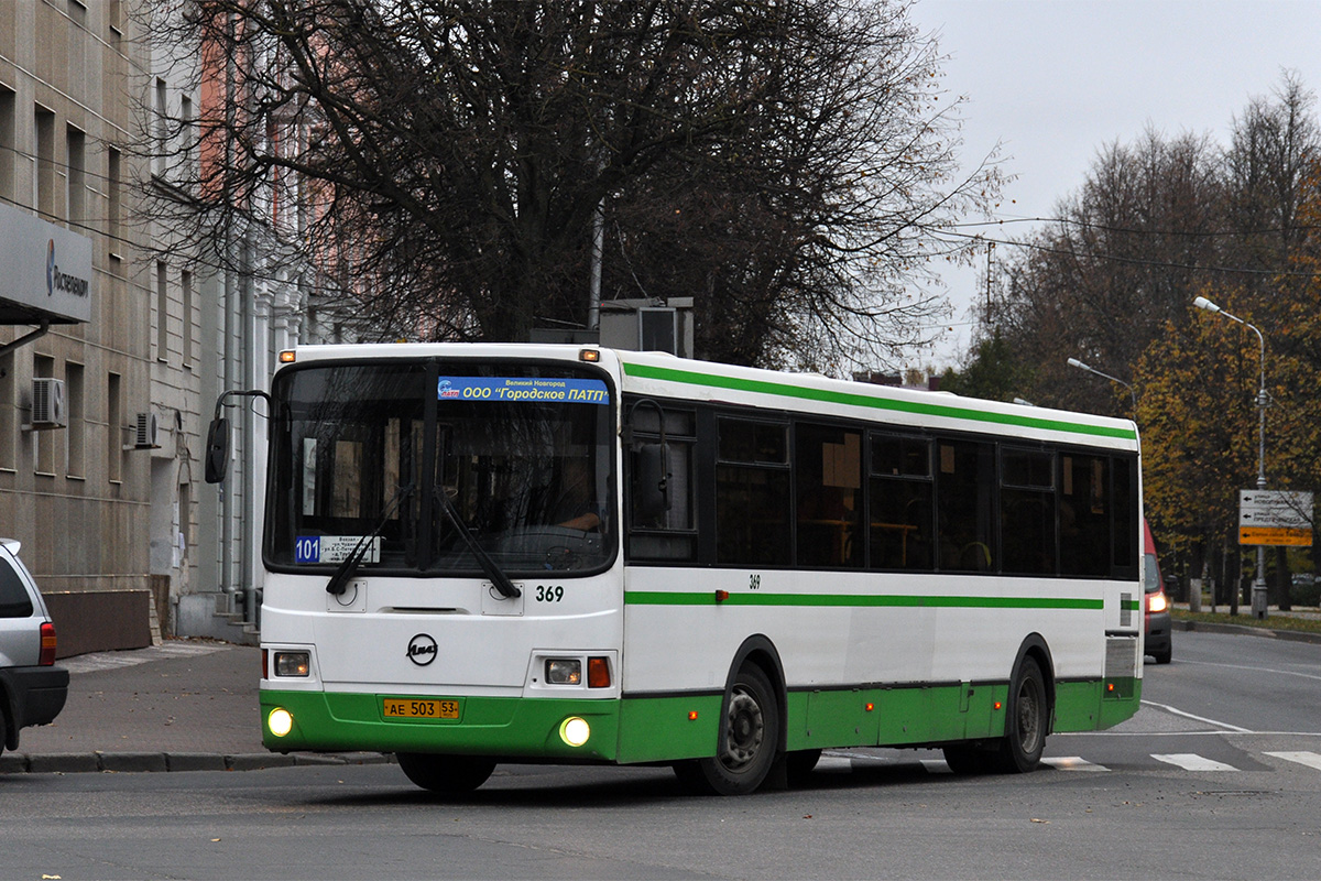 Novgorod region, LiAZ-5256.53 Nr. 369