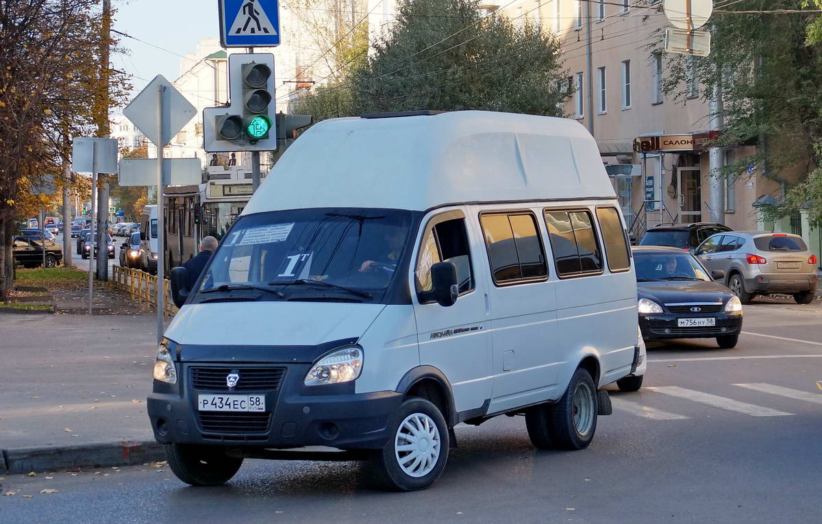 Пензенская область, Луидор-225000 (ГАЗ-322133) № Р 434 ЕС 58