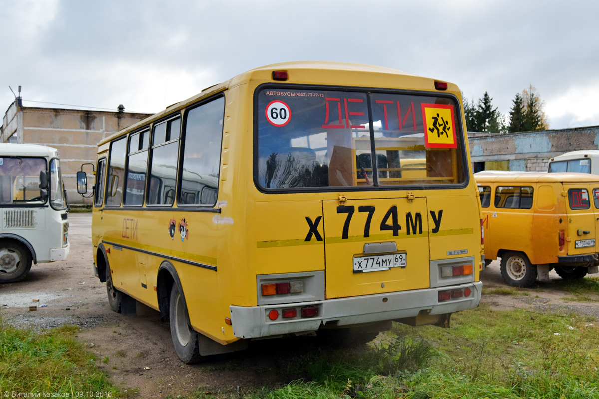 Тверская область, ПАЗ-32053-70 № Х 774 МУ 69