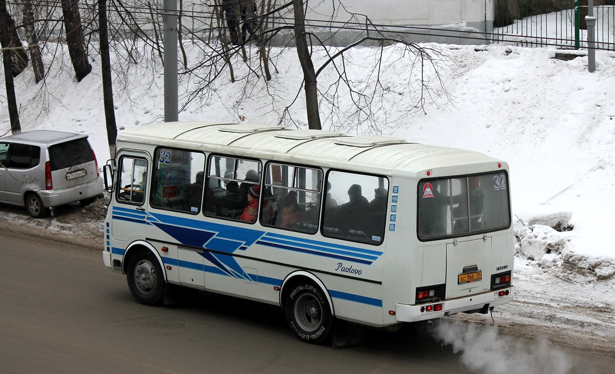 Томская область, ПАЗ-32054 № АС 966 70