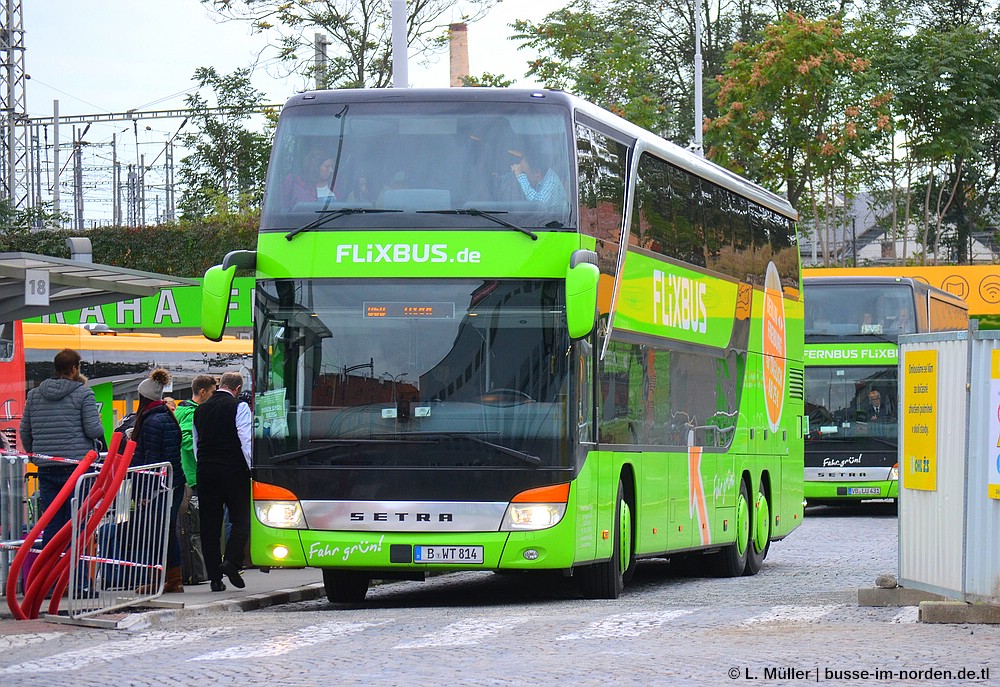 Берлин, Setra S431DT № B-WT 814