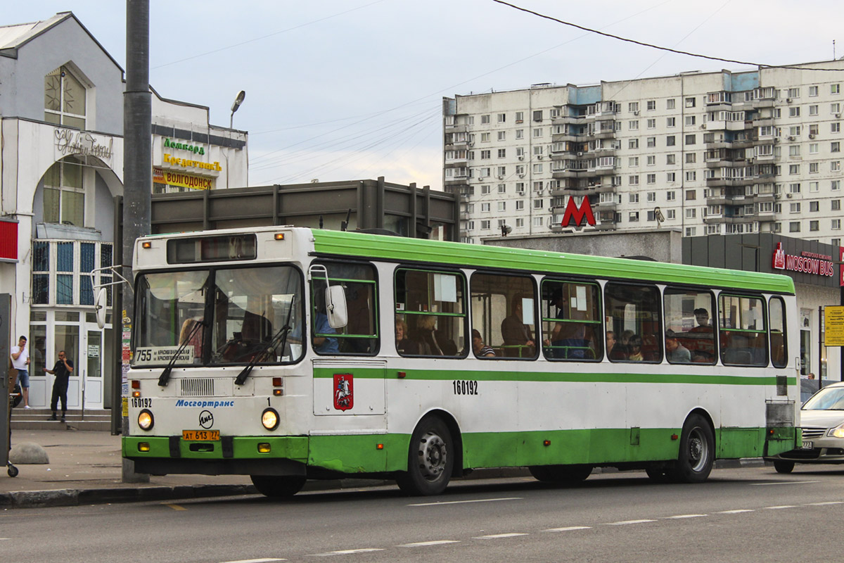 Москва, ЛиАЗ-5256.25 № 160192