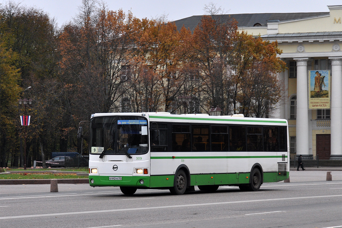 Новгородская область, ЛиАЗ-5256.53 № 309