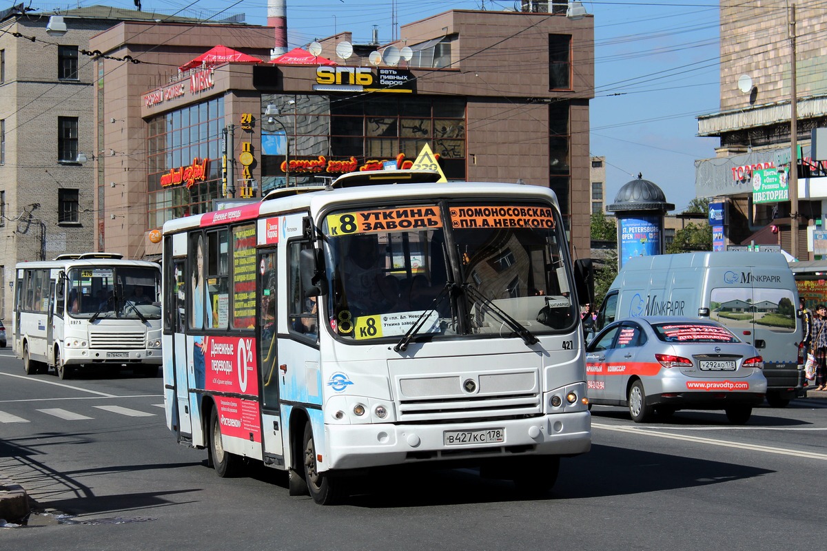 Санкт-Петербург, ПАЗ-320402-05 № 427