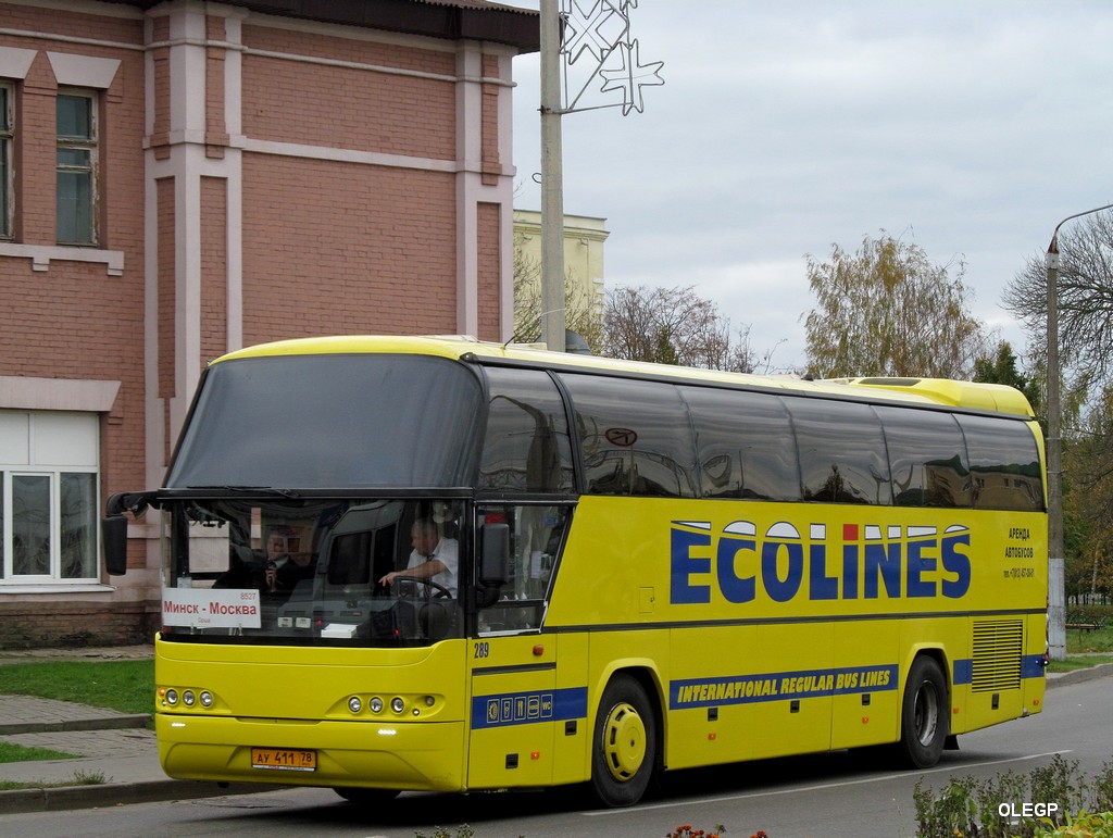 Санкт-Петербург, Neoplan N116 Cityliner № 289