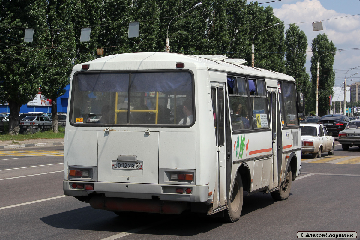 Воронежская область, ПАЗ-32054 № Е 012 ХВ 36