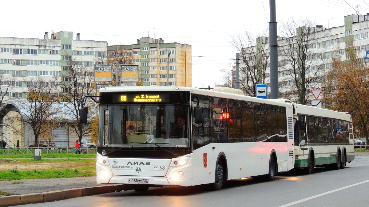 Санкт-Петербург, ЛиАЗ-5292.30 № 2468