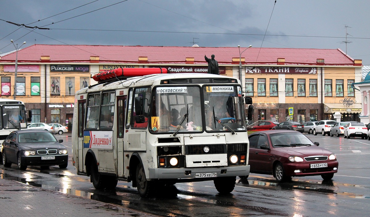 Томская область, ПАЗ-32051-110 № М 375 ХЕ 70