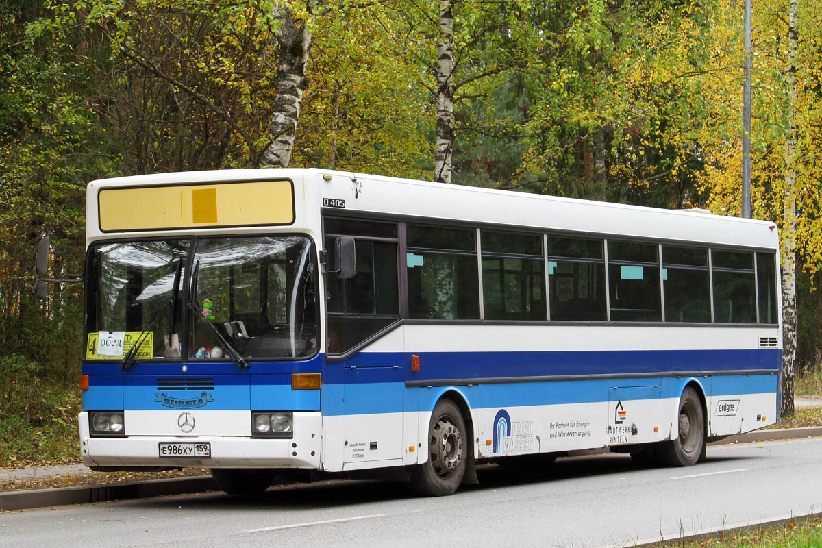 Пермский край, Mercedes-Benz O405 № Е 986 ХУ 159