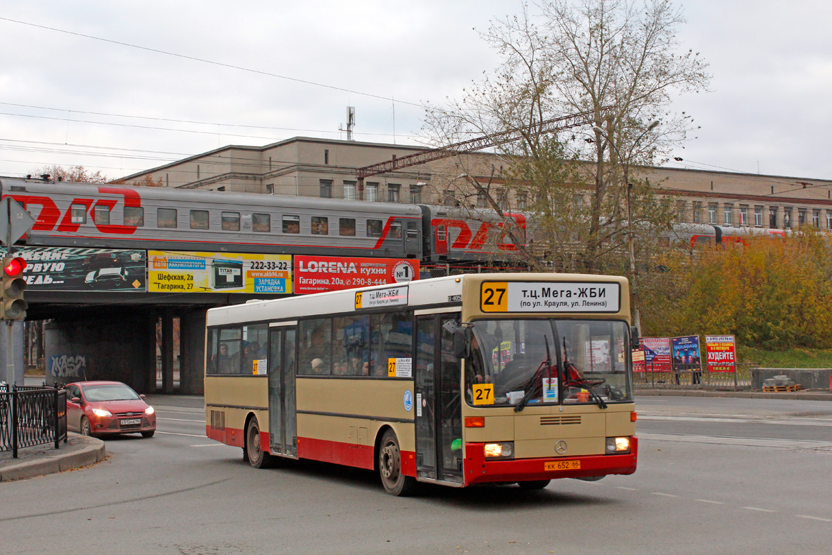 Свердловская область, Mercedes-Benz O405 № КК 652 66