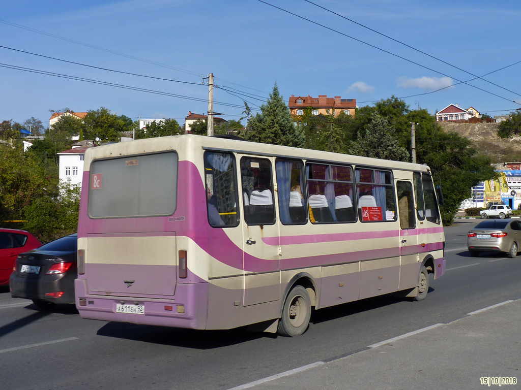 Севастополь, БАЗ-А079.20 "Эталон" № А 611 ЕН 92