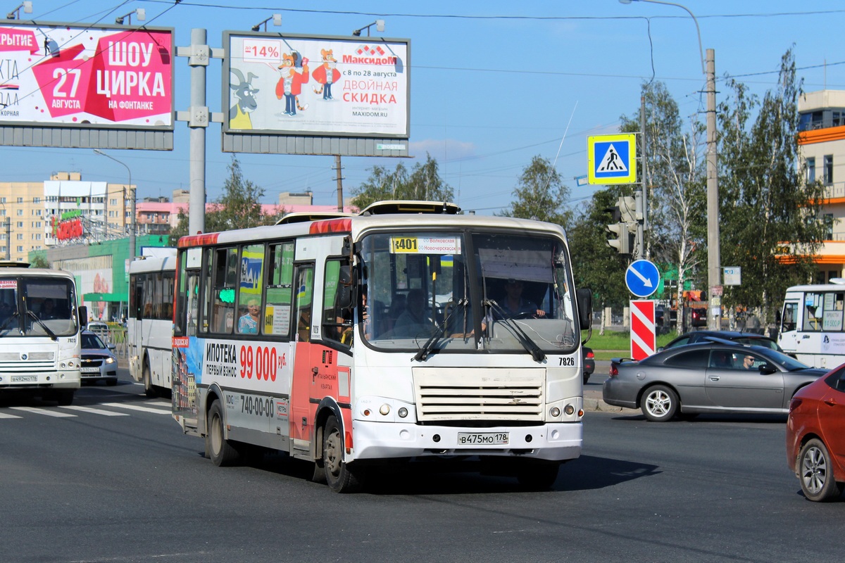 Sankt Petersburg, PAZ-320412-05 Nr. 7826