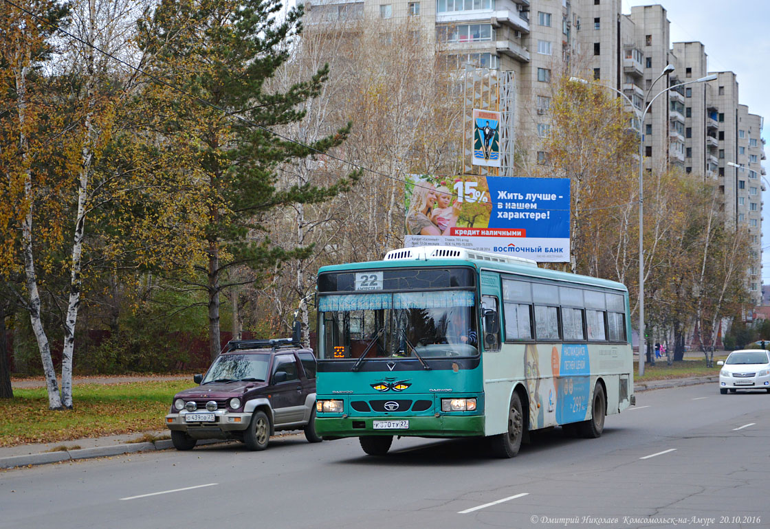 Хабаровский край, Daewoo BS106 (все) № К 370 ТУ 27