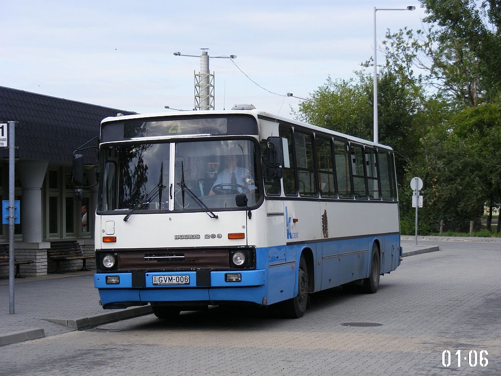 Венгрия, Ikarus 263.10 № GVM-006